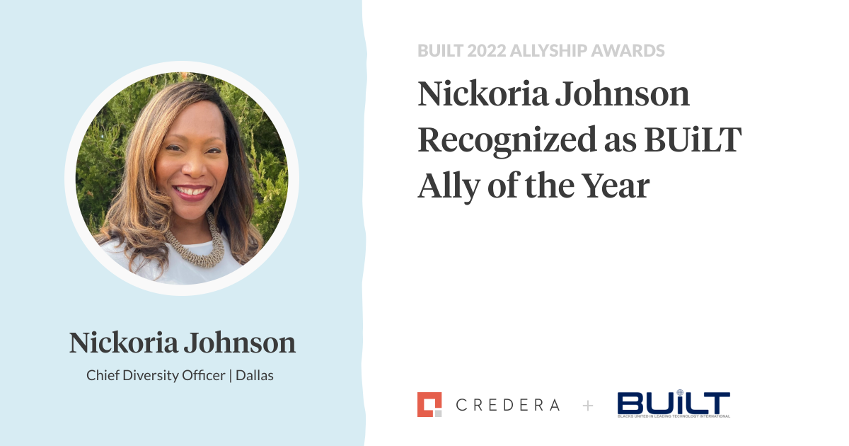 Credera’s Nickoria Johnson Wins BUiLT Allyship Award