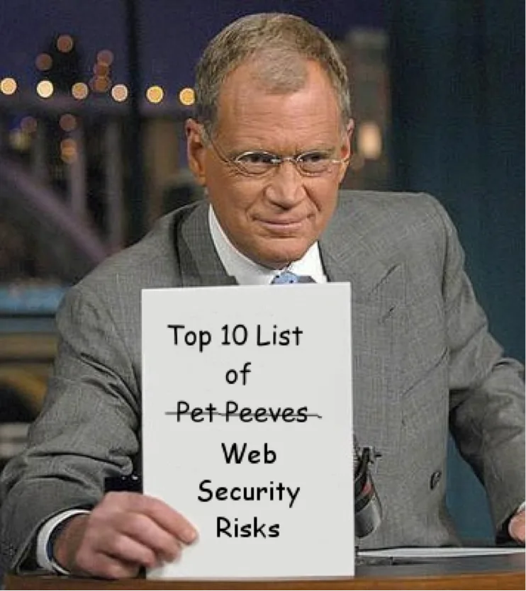 web security risks
