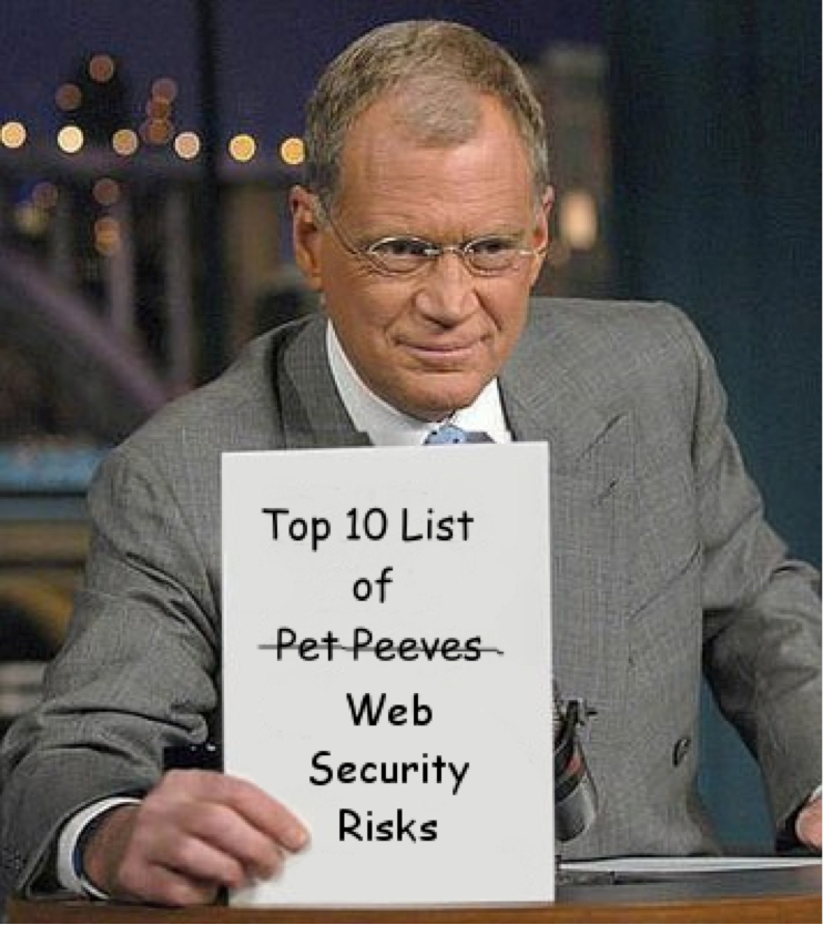 The Top 10 Web Security Risks