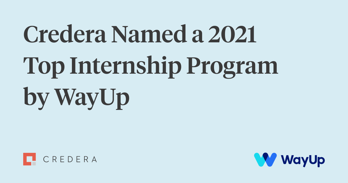 Credera Named a 2021 Top Internship Program by WayUp