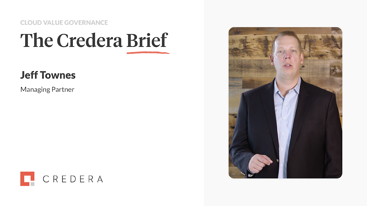The Credera Brief | Cloud Value Governance