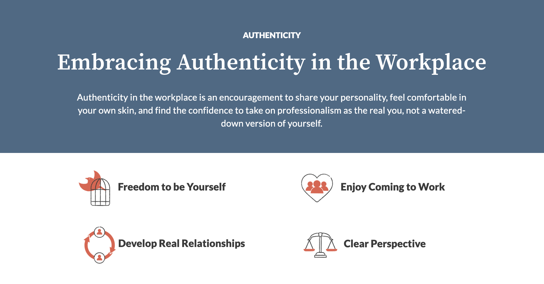 Embracing Authenticity in the Workplace
