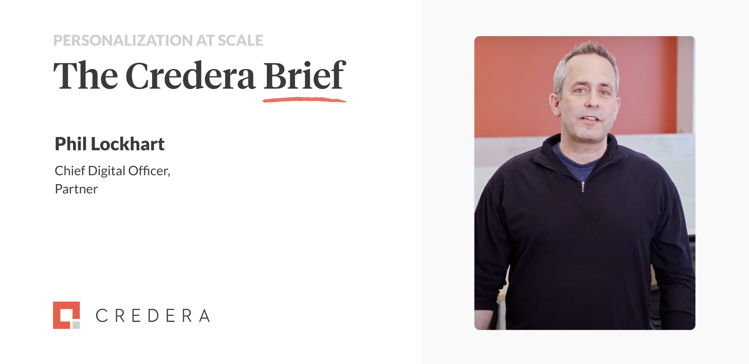 The Credera Brief | Personalization at Scale