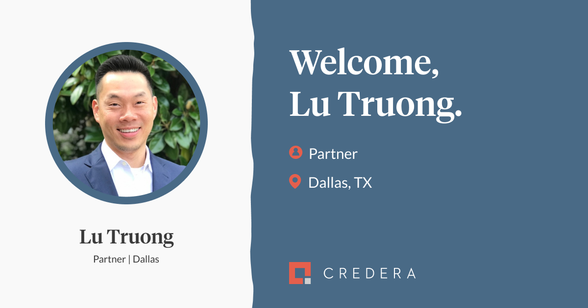 Lu Truong Joins Credera as Partner in Dallas Office