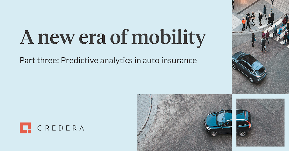 A new era of mobility part three: Predictive analytics in auto insurance