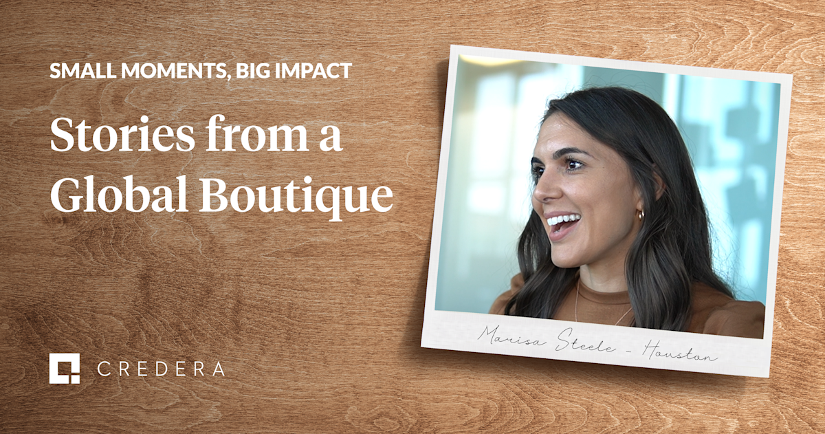 Small Moments, Big Impact: Marisa Steele's Moment of Impact