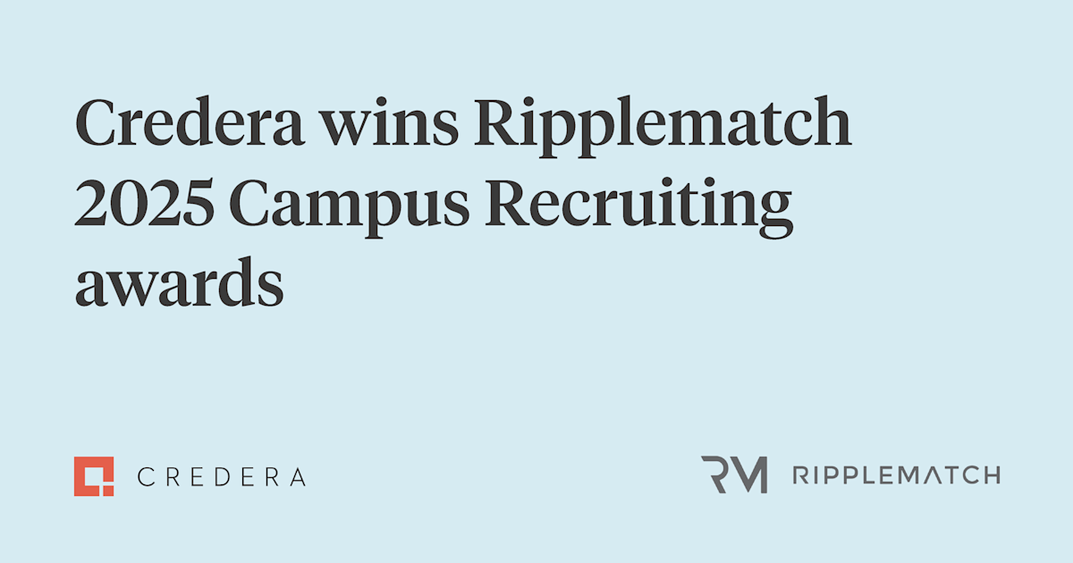 Credera wins multiple Ripplematch 2025 Campus Recruiting awards