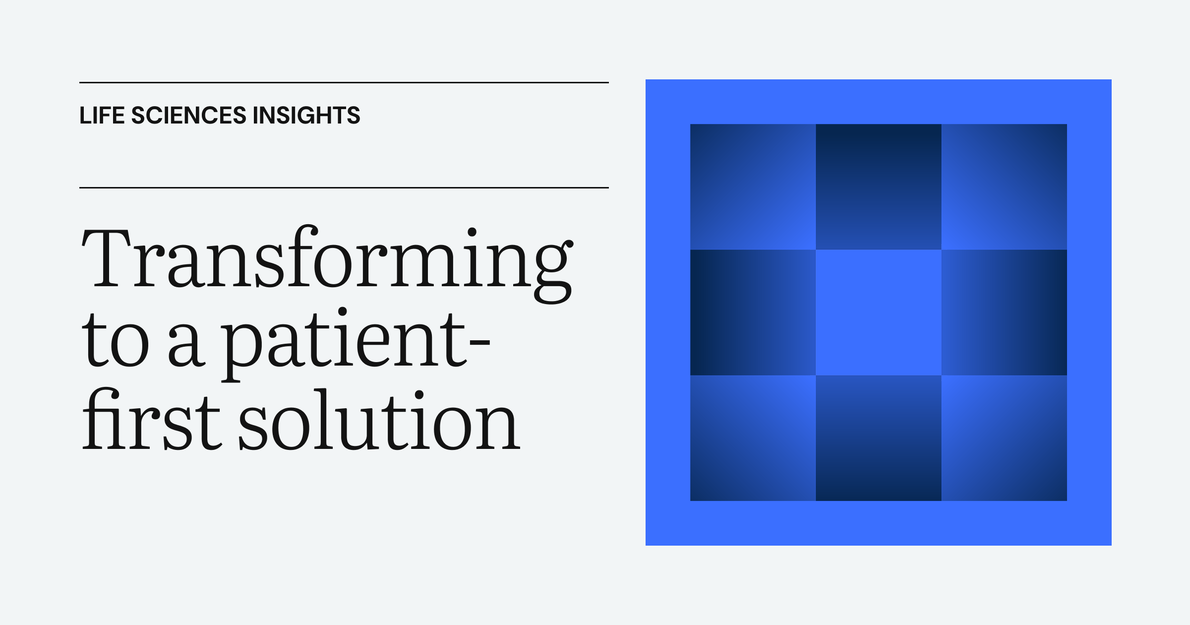 Fragmented data and indirect relationships are costing pharma—and patients—too much