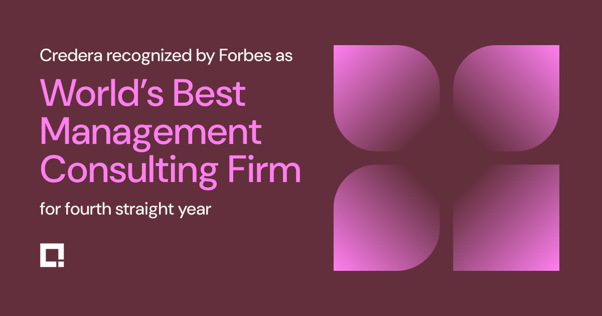 Credera recognized by Forbes as World's Best Management Consulting Firm for fourth straight year