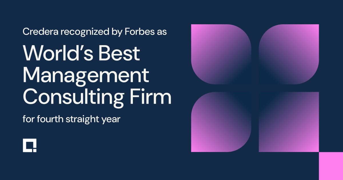 Credera recognized by Forbes as World's Best Management Consulting Firm for fourth straight year