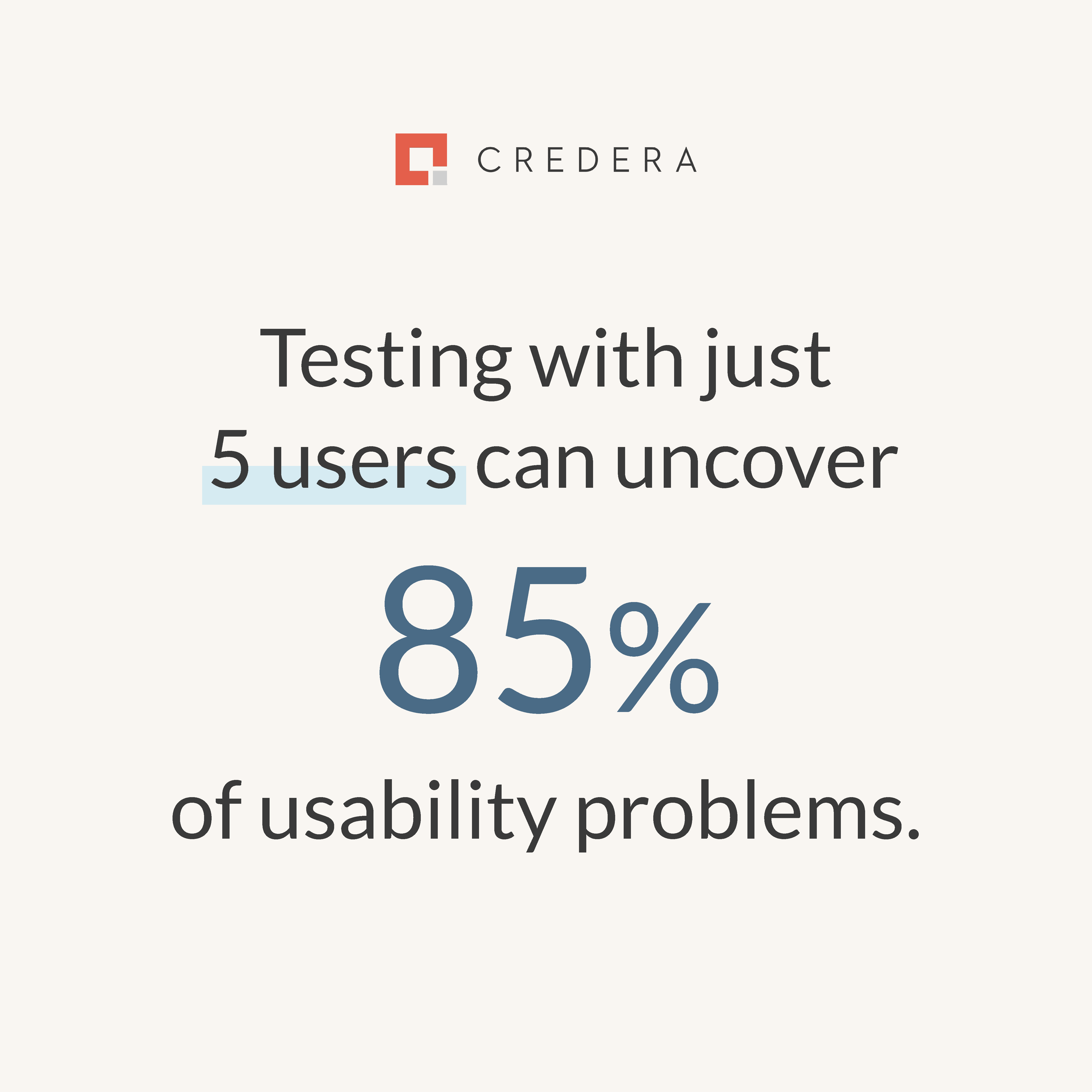 Testing with users