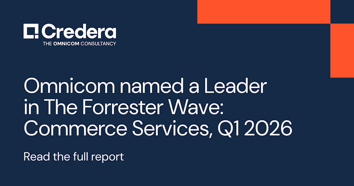 Read the Report: Omnicom named a Leader in The Forrester Wave™: Commerce Services, Q1 2026