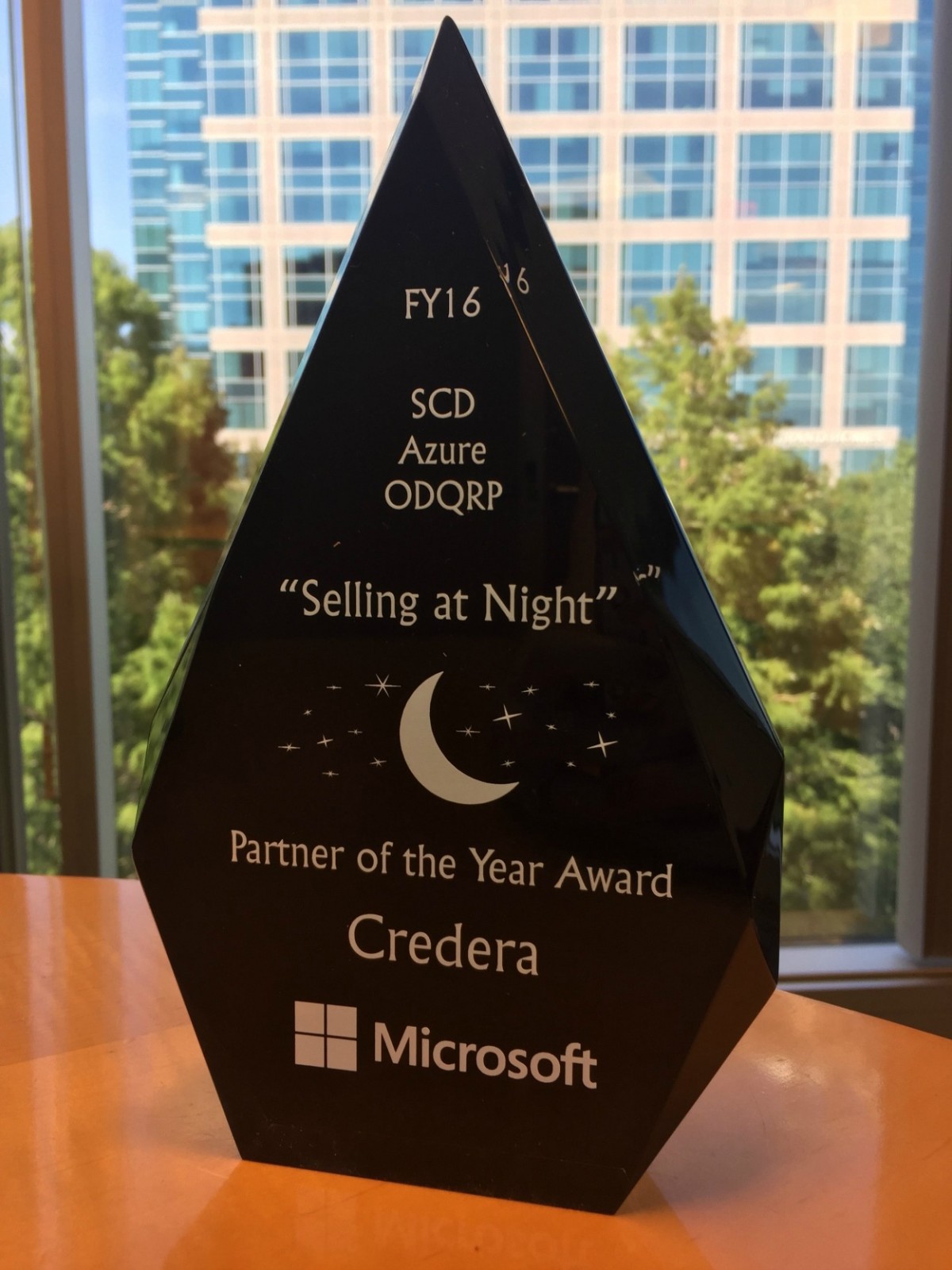 Microsoft Awards Credera 2016 Azure Partner of the Year