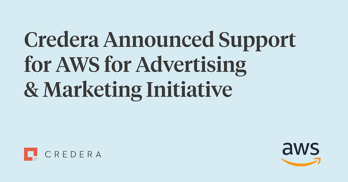Omnicom’s Credera Announced Support for AWS for Advertising & Marketing Initiative