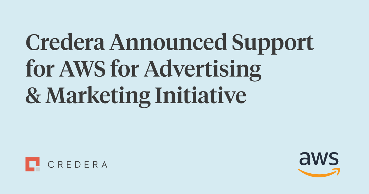 Omnicom’s Credera Announced Support for AWS for Advertising & Marketing Initiative  