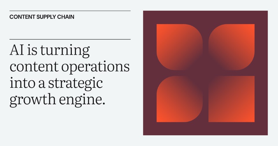 The content bottleneck is breaking. Here's what it means.