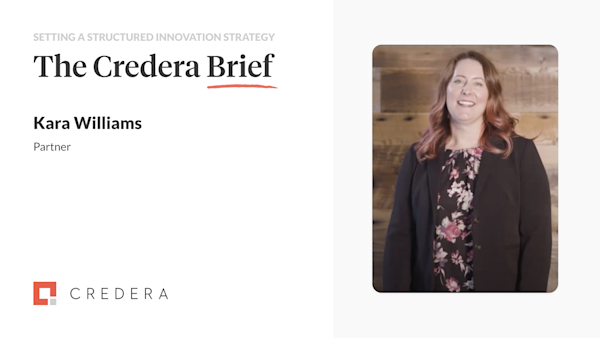 The Credera Brief | Setting a Structured Innovation Strategy