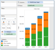  How To Add Total Label In Stacked Bar Chart Tableau Infoupdate