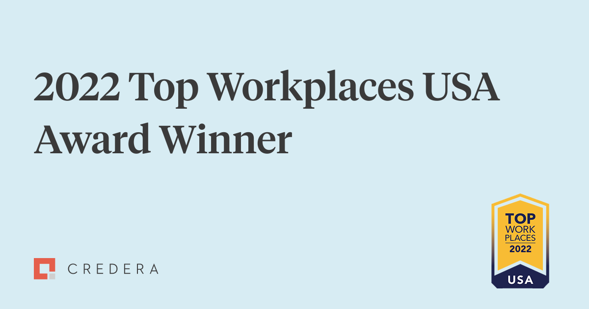 Credera Named One of the 2022 Top Workplaces in the USA