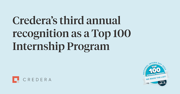 Credera listed as a WayUp 2023 Top 100 Internship Program for third ...