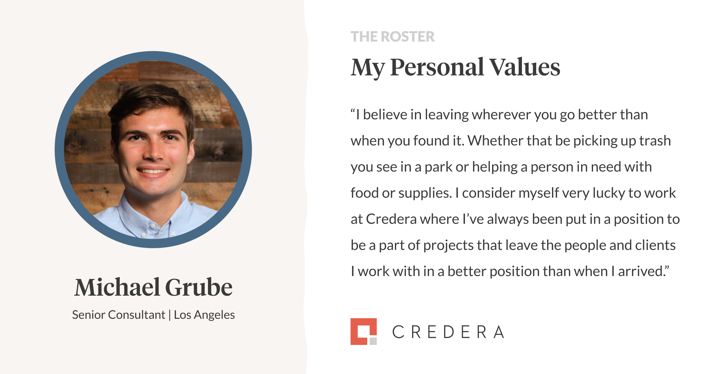 Michael Grube | The Roster