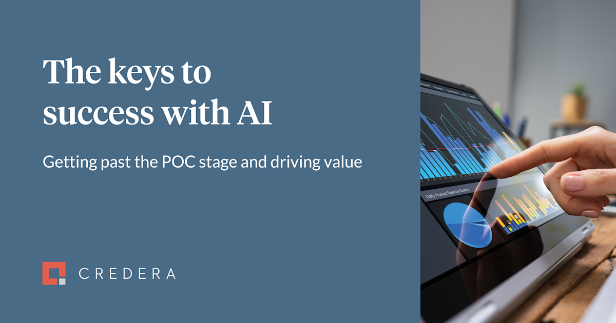 Credera's AI Global Council presents "Keys to success with AI"