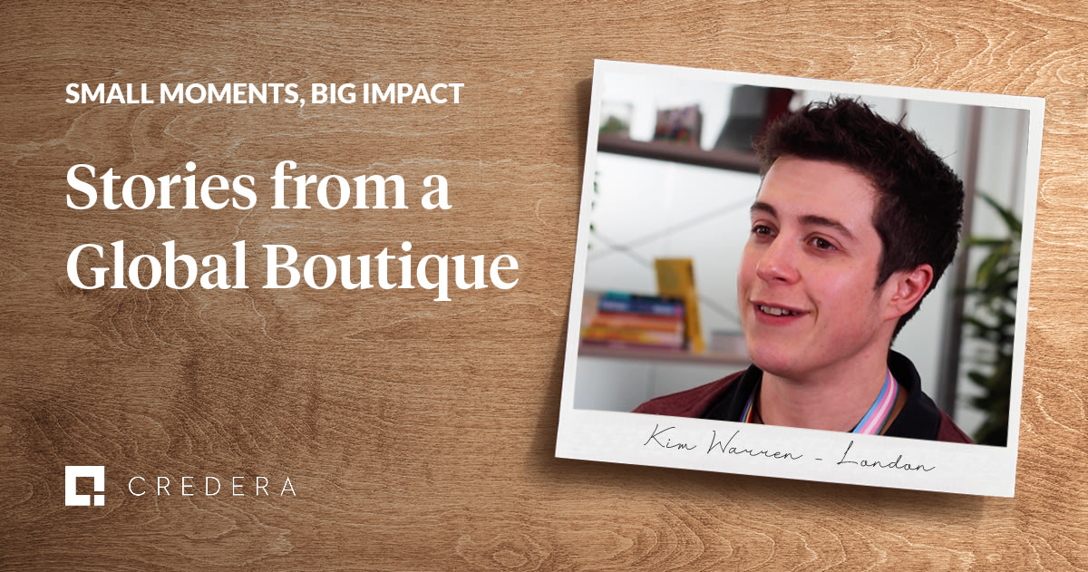 Small Moments, Big Impact: Kim Warren's Moment of Impact at Credera