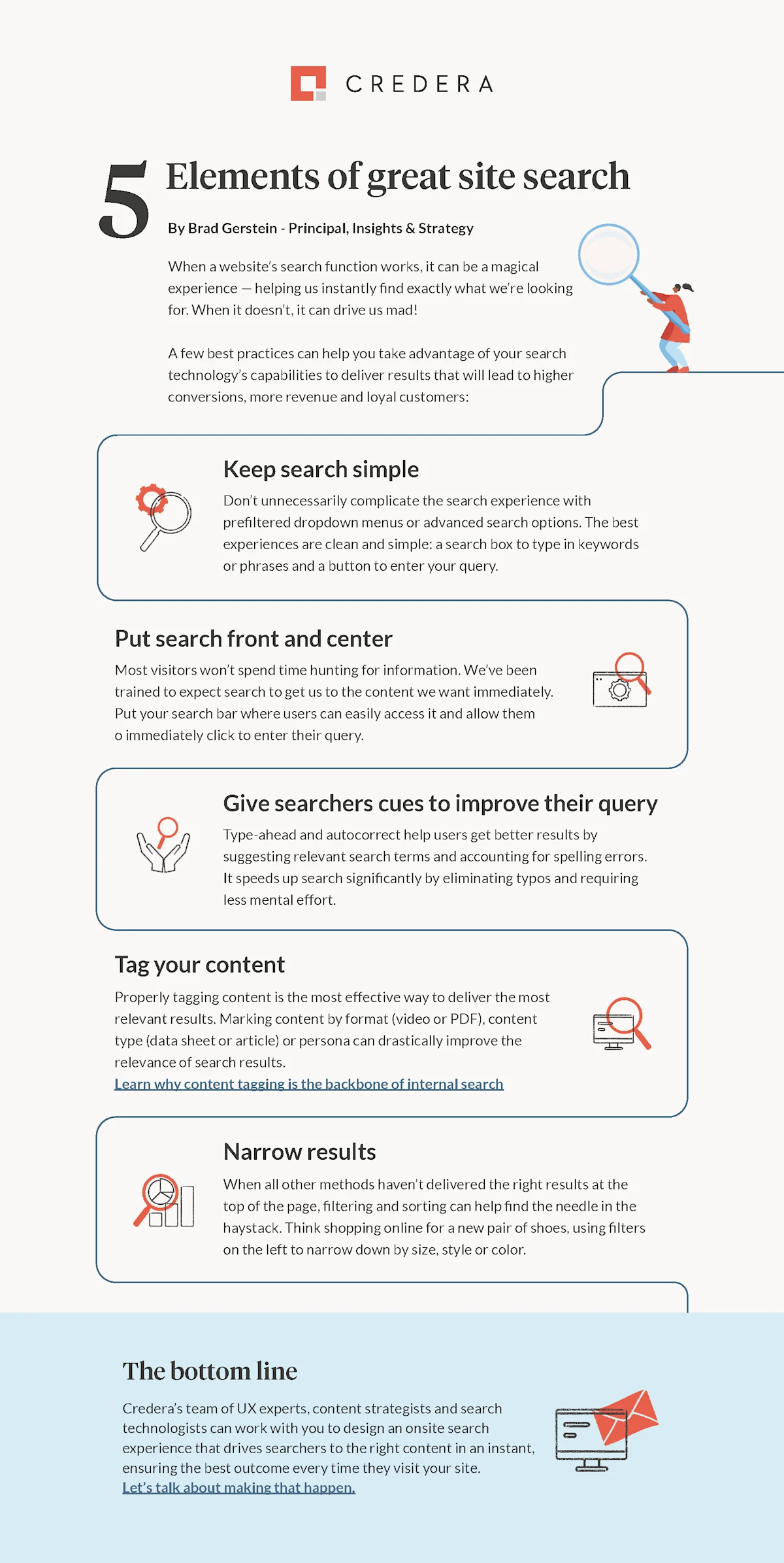 5 Elements of Great Site Search
