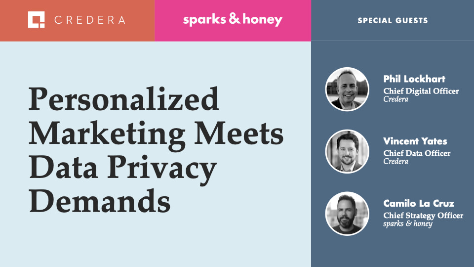 Personalized Marketing Meets Data Privacy Demands – sparks & honey and Credera’s Joint Culture Briefing