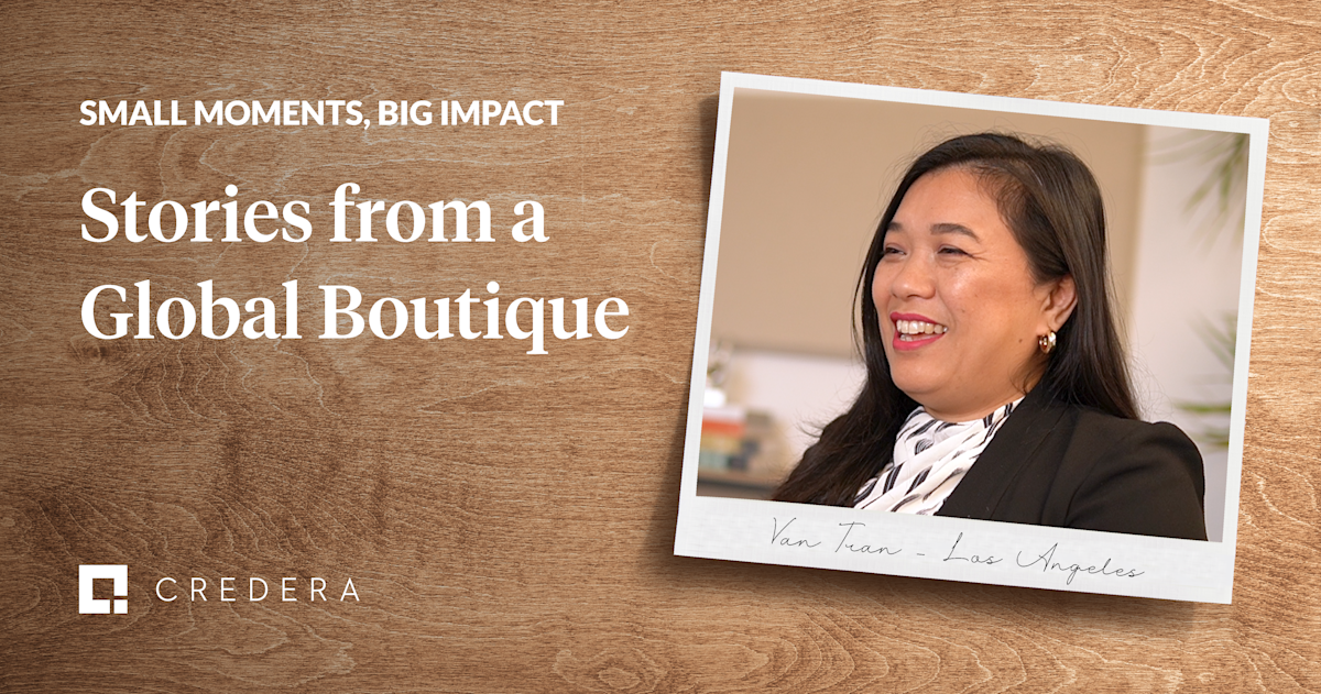 Small Moments, Big Impact: Van Tran's Moment of Impact