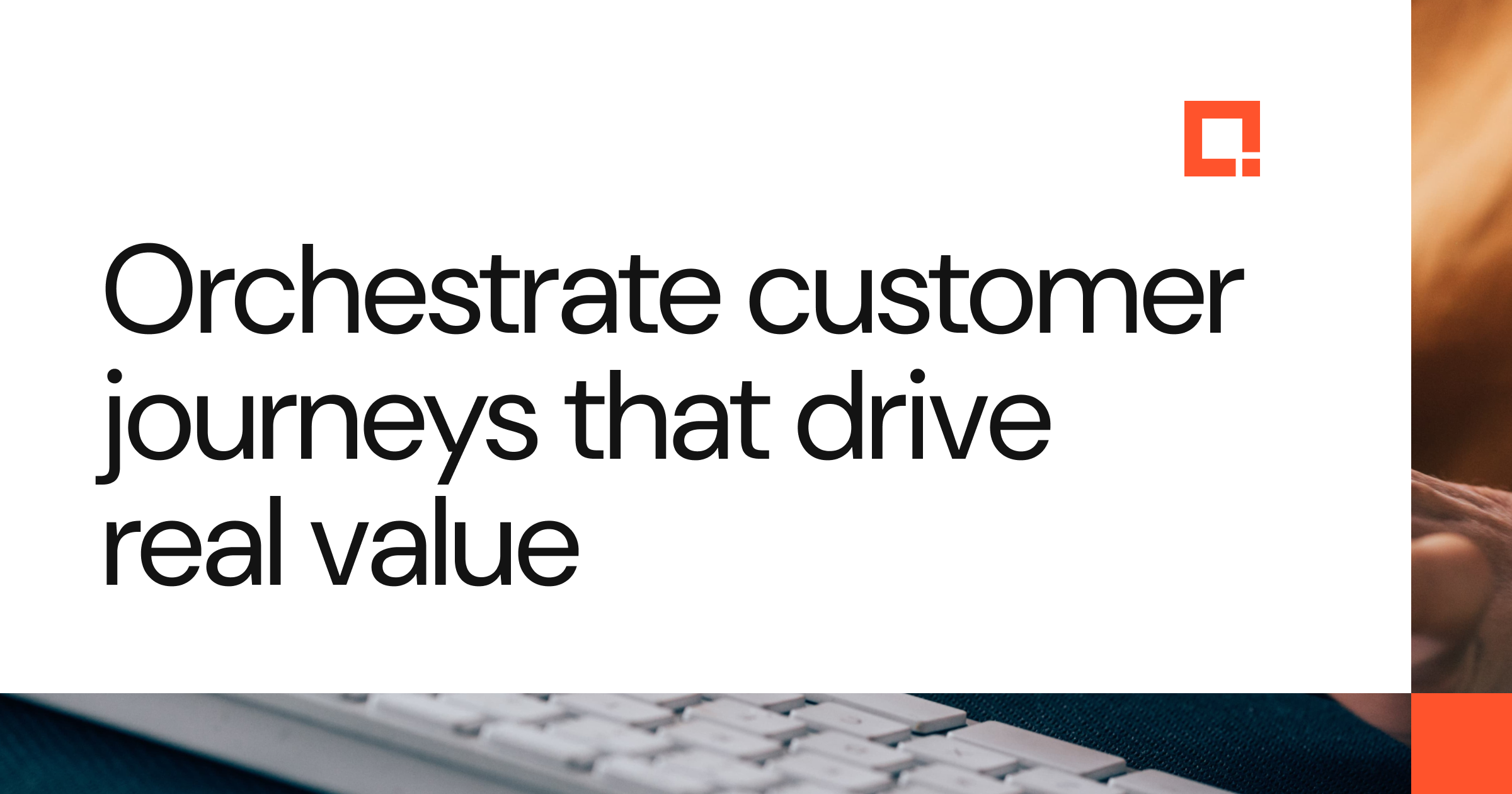 Transforming customer data into connected experiences
