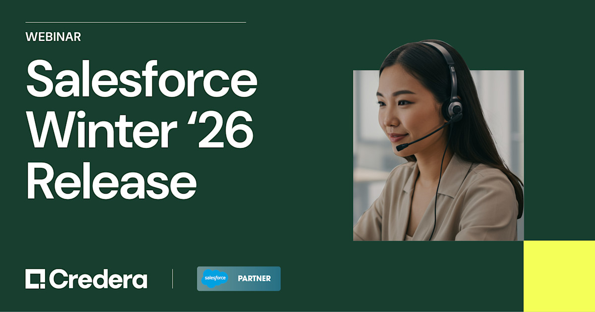 Webinar: Salesforce Winter '26 Release