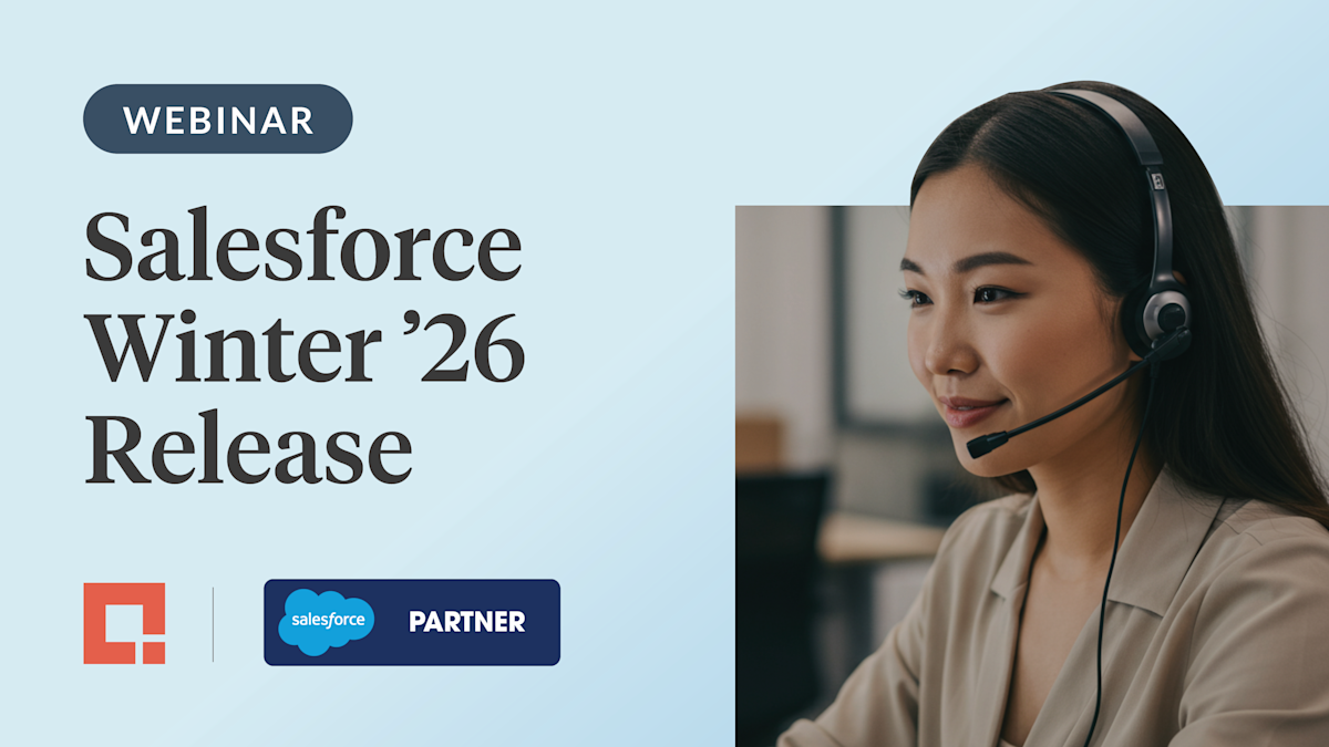 Webinar: Salesforce Winter '26 Release