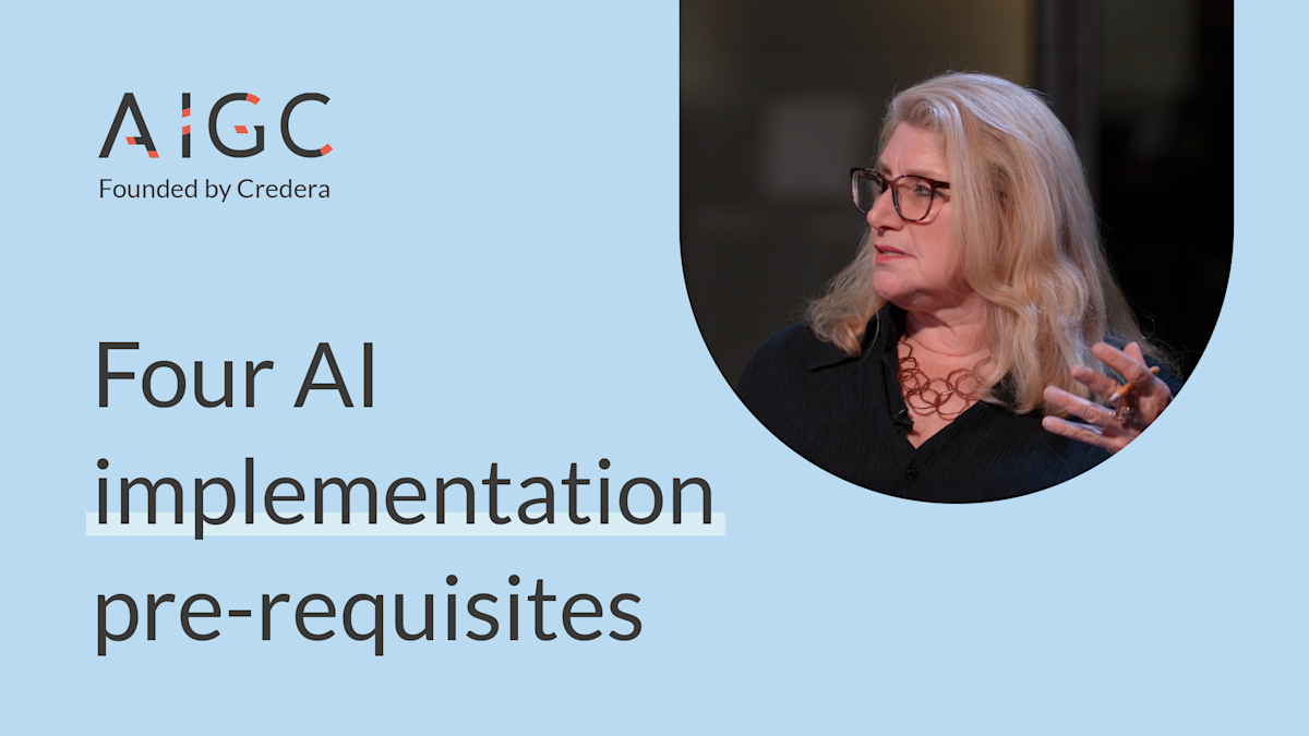 From the AI Global Council: Four steps to assess AI implementation pre-requisites