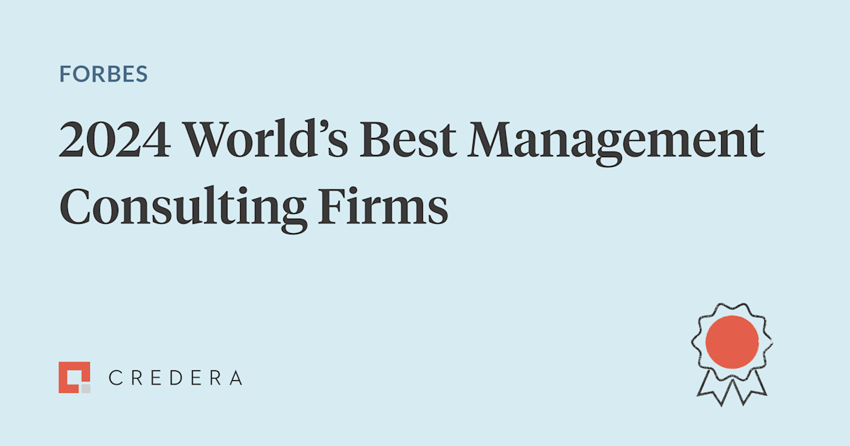 Credera named a World’s Best Management Consulting firm by Forbes for third consecutive year