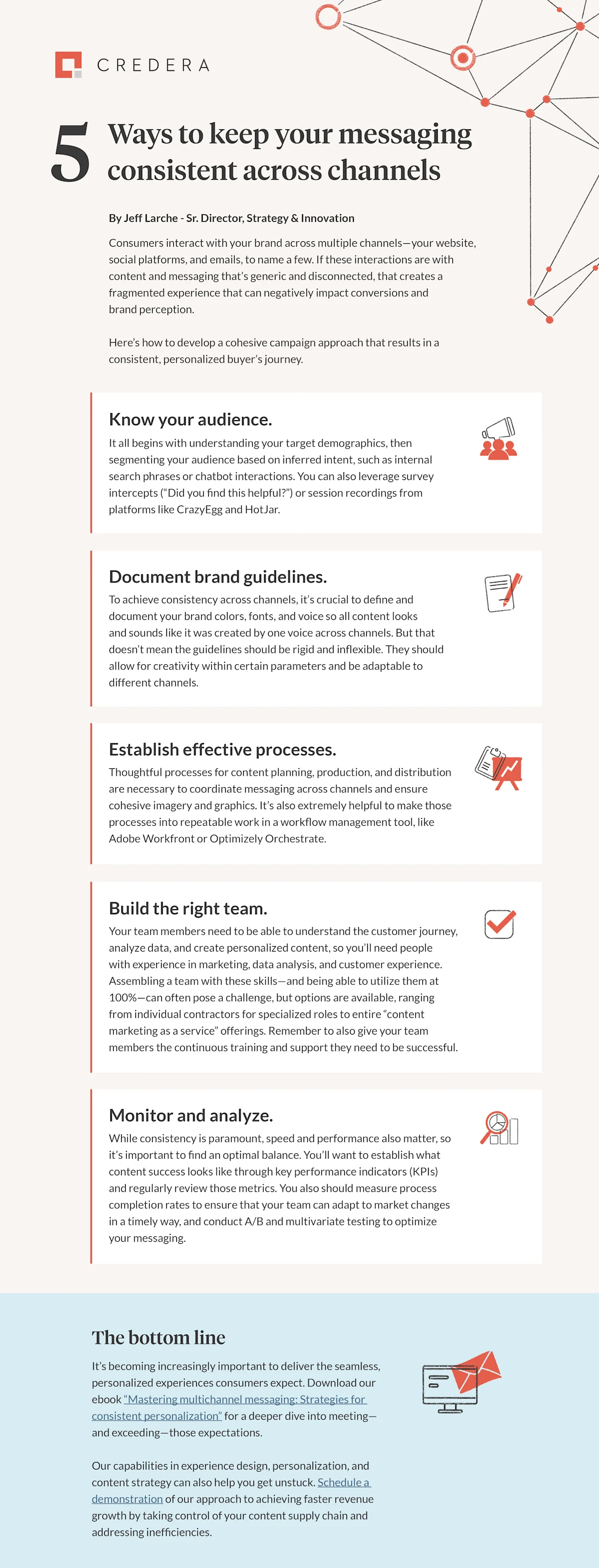 5 ways to keep your content consistent across channels
