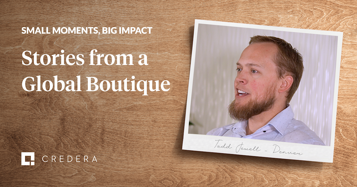 Small Moments, Big Impact: Todd Jewell's Moment of Impact at Credera