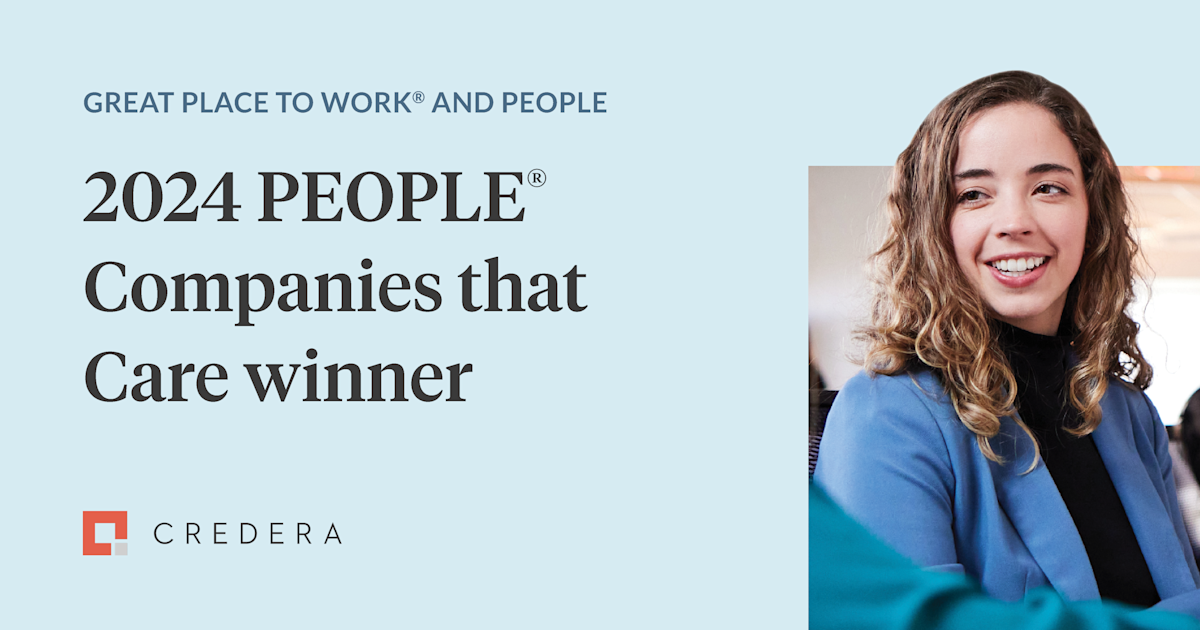 Credera named a Companies that Care by PEOPLE magazine and Great Place To Work