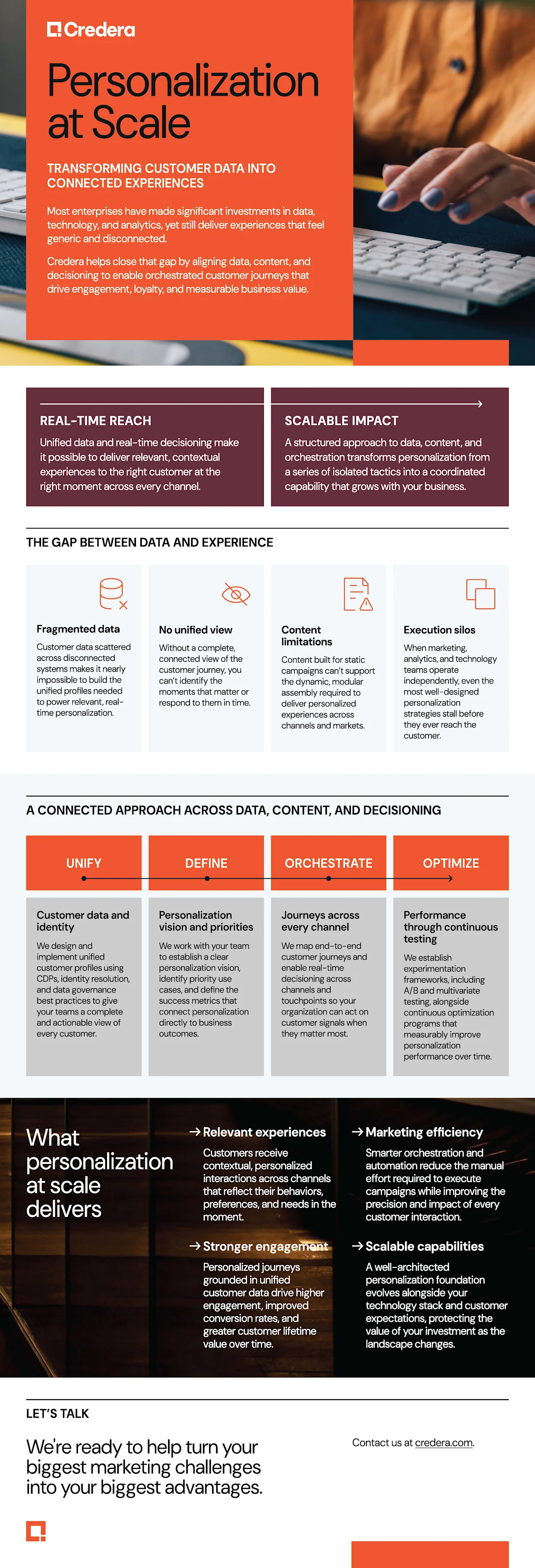 Transforming customer data into connected experiences