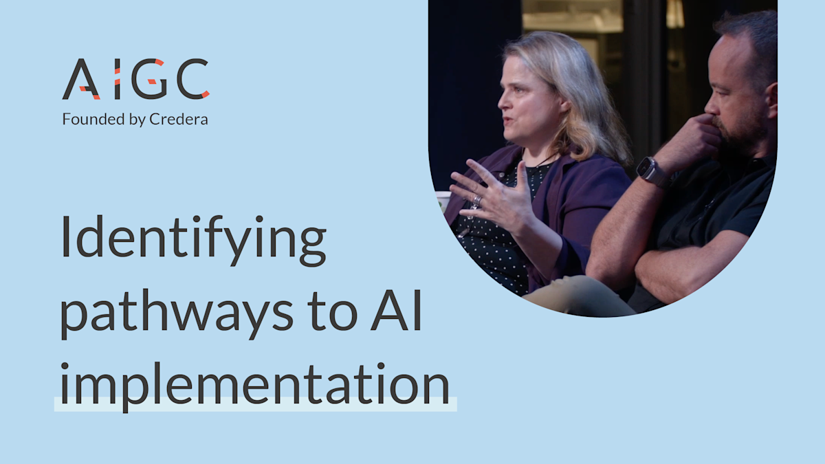 From the AI Global Council: Finding focus and identifying pathways to AI implementation
