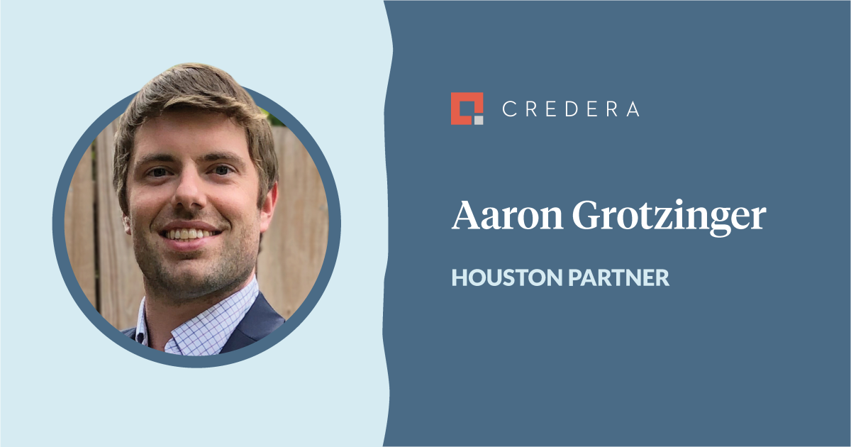 Credera Promotes Aaron Grotzinger to Partner