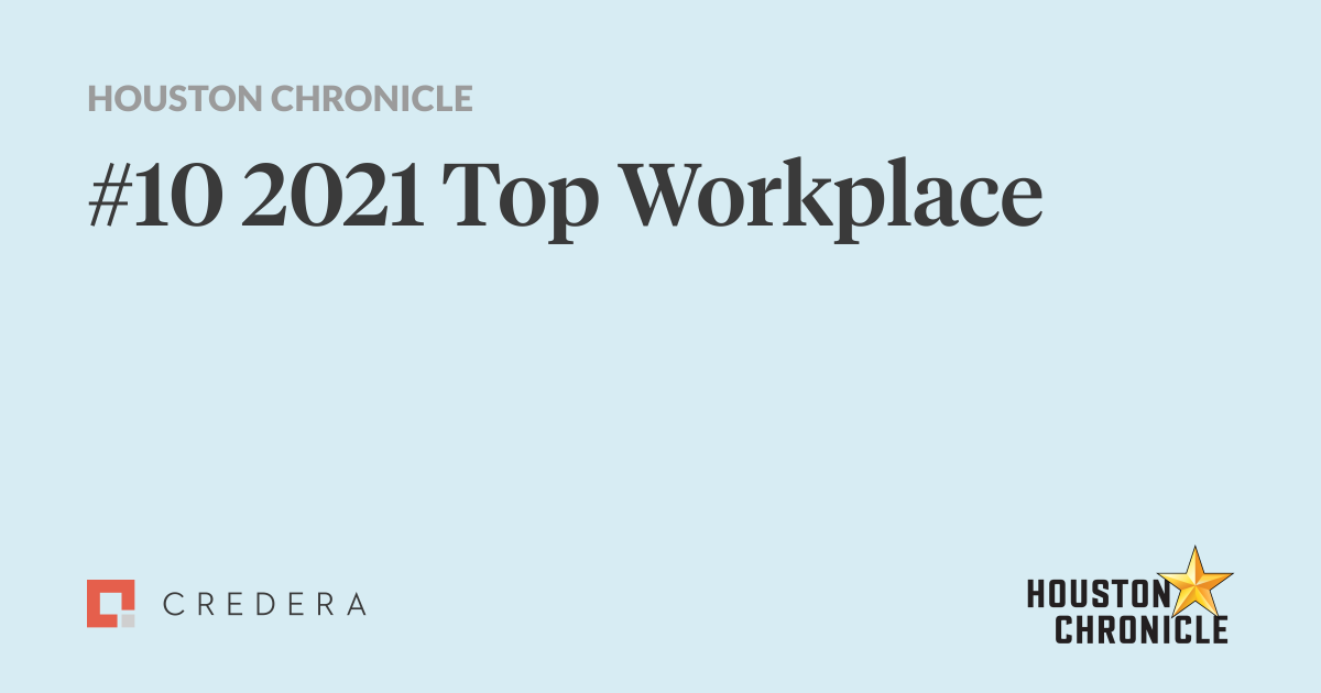 Credera Named a Top Workplace in Houston
