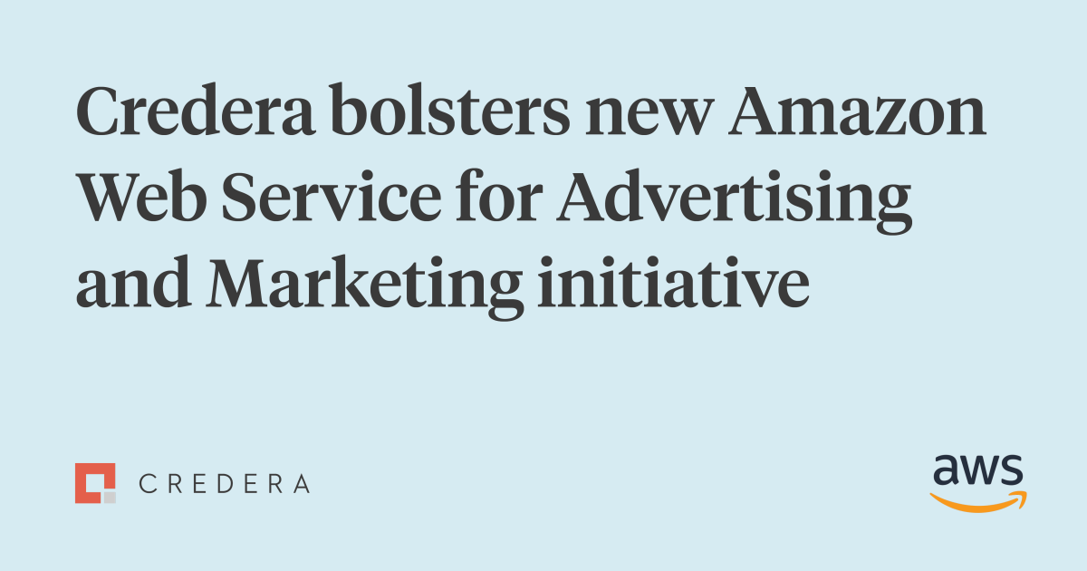 Credera Achieves new AWS Advertising and Marketing Technology Competency
