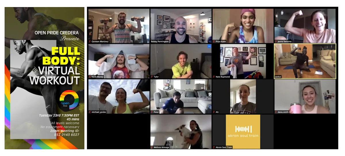 Pride Virtual Workout Event