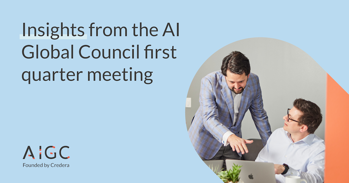 AI at the forefront: Insights from the AI Global Council first quarter meeting