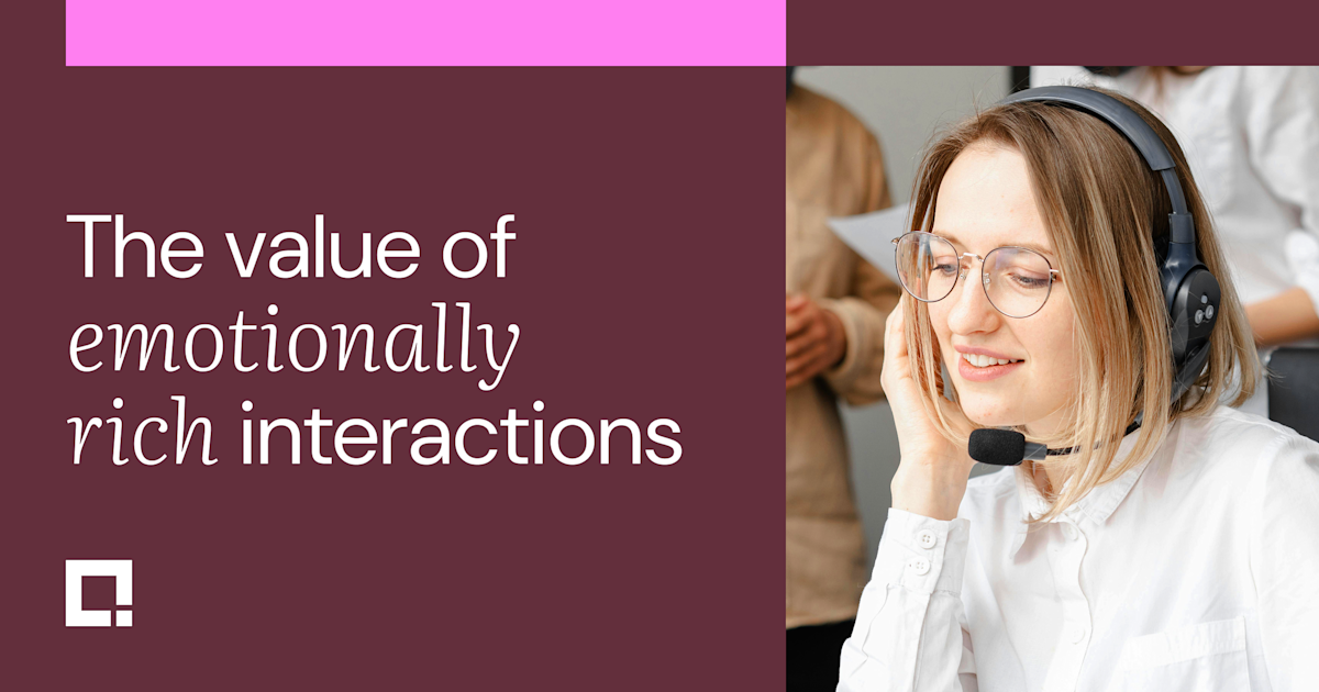 How real-time data enables emotionally intelligent customer service