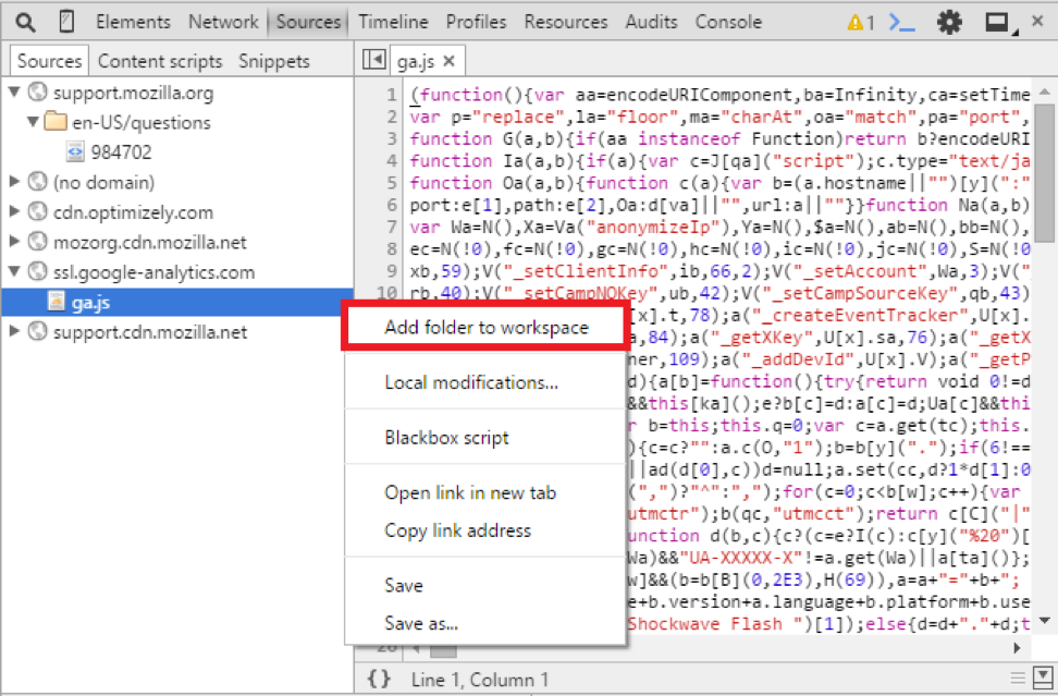 javascript - Chrome dev tools pauses on exceptions in blackboxed
