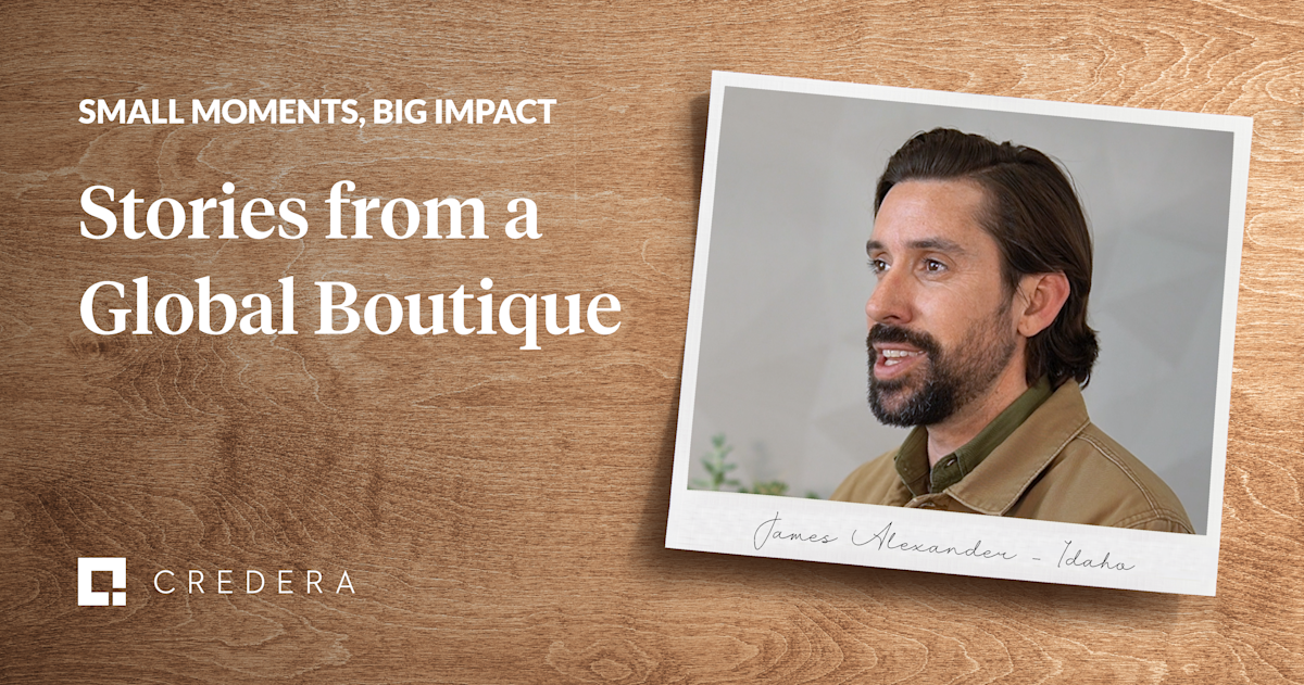 Small Moments, Big Impact: James Alexander's Moment of Impact at Credera