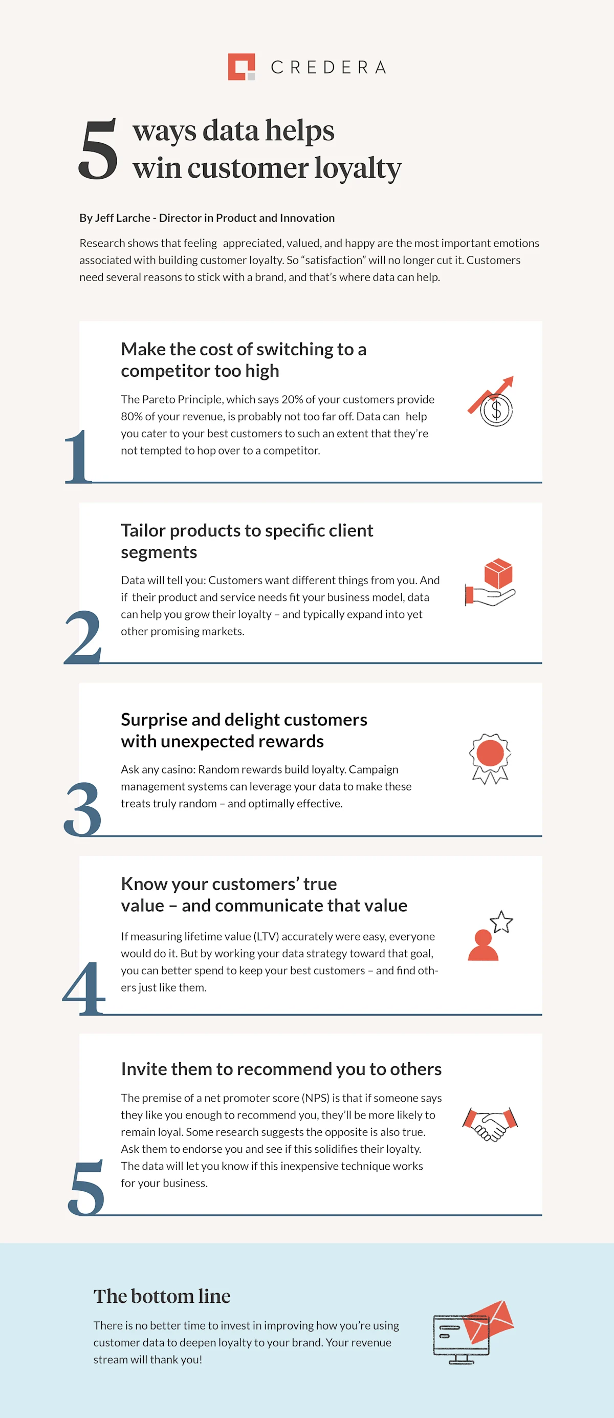 5 ways data helps win customer loyalty