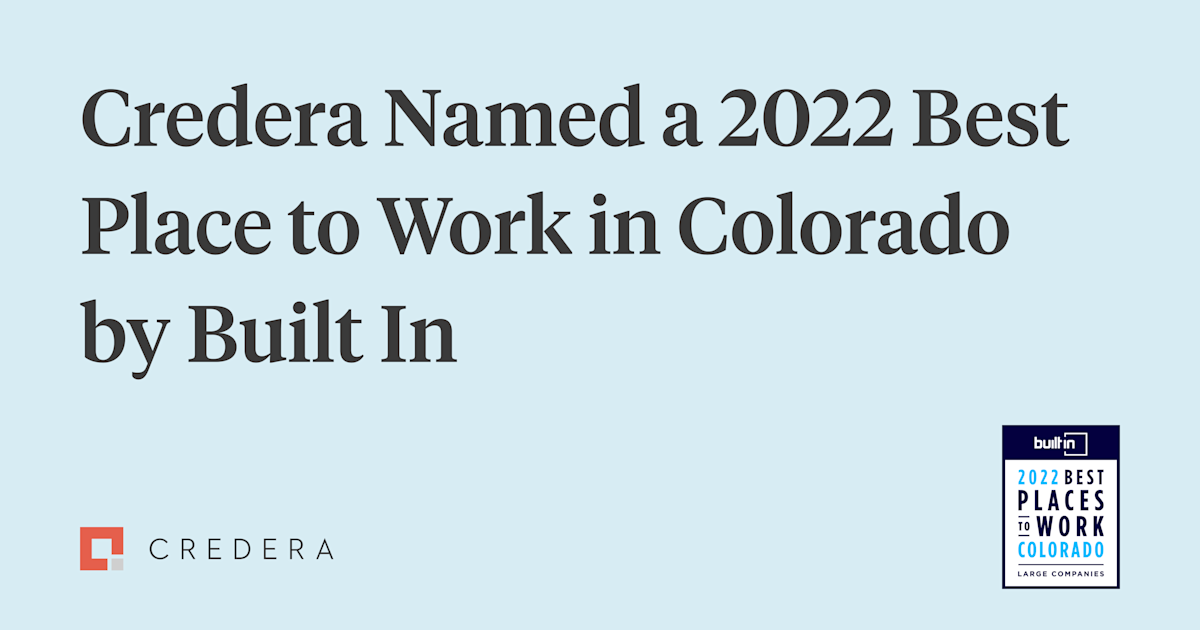 Credera Wins 2022 Built In Colorado Best Places to Work
